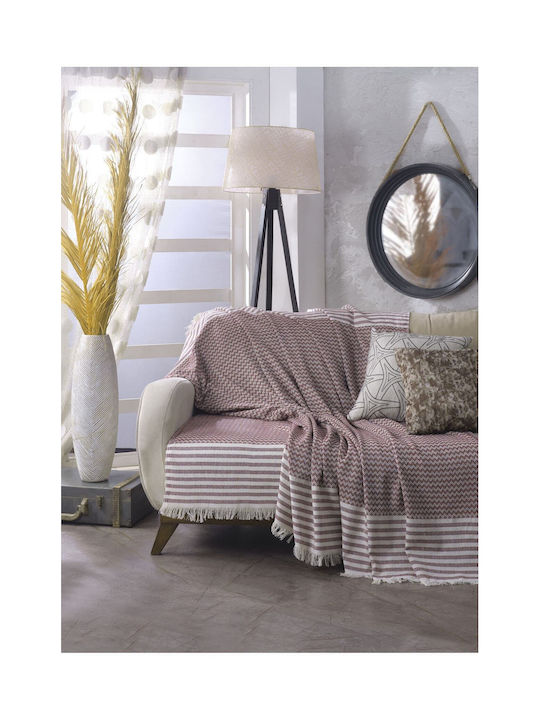 SteweHome Ριχτάρι Πολυθρόνας 180x200εκ. Λιλά