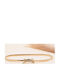 Elastische Damen Gürtel Gold
