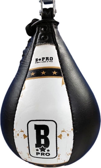Boxing Pro Elite Leder Boxsack Geschwindigkeit Schwarz