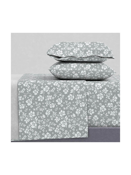 Astron Italy Set Pillowcases Gray 52x72cm
