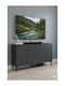 Wooden Sideboard Gray 120x32x75cm