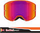 Очила За Мотокрос Spect Red Bull Strive Single Lens Черно Оранжево Лилаво