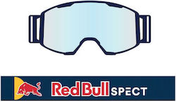 Motocross-Schutzbrille Spect Red Bull Strive Doppelglas Blau Klar