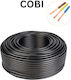 Cablu Electric 3x4 Mm² 100 M Negru Flexibil Conductor Cca Izolație Pvc Mantă Pvc Myym H05vv-f – Cobi Smart