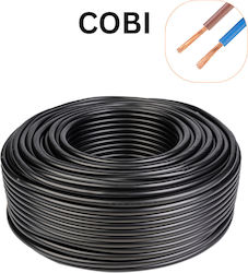 Cablu Electric 3x2.5 Mm² 100 M Negru Flexibil Conductor Cca Izolație Pvc Mantă Pvc Myym H05vv-f – Cobi Smart