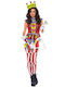 Adult Carnival Costume Card Queen