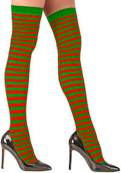 Karnevalsaccessoires Grüne Rote Socken