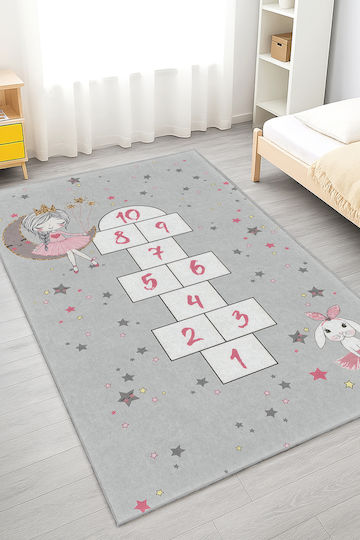 SteweHome Covor Pentru Copii Gri 60x100cm Grosime 60mm