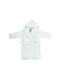 SteweHome Kinderbademantel Blau mit Kapuzen-