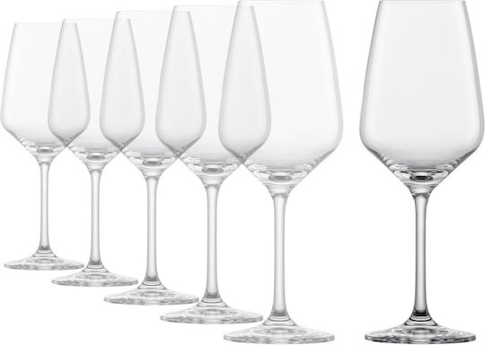 Schott Zwiesel Taste Σετ Ποτήρια Λευκού Κρασιού Πλαστικά Λευκό 356ml 6τμχ