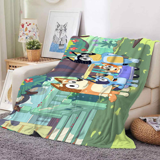 Markadoro Blanket Bluey And Bingo 160x200cm