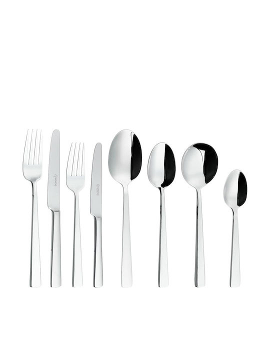 Grunwerg Set de Tacâmuri Inoxidabile Argintii 44 Bucăți