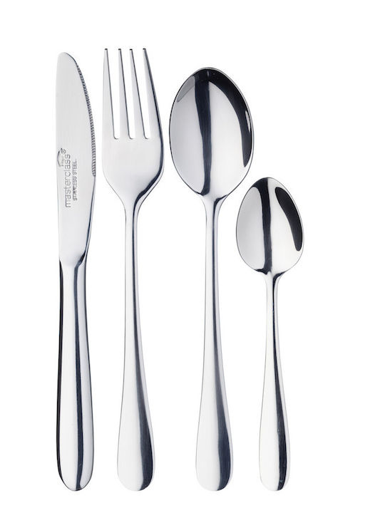 Kitchen Craft Cutlery Set Stainless Steel Silver 4 Pieces