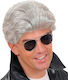Karneval Perücke Greaser Graue