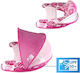Inflatable Pool Raft Mattress Chair Pink 118x93cm