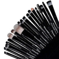Sensopro Milano Reise Back To Black 20 Stück Make-up Pinsel Set + Geschenk