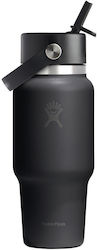 Hydro Flask Flask Thermos Bottle 710ml Black wi...