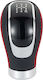 Universal Gear Shift Knob Red Stitch
