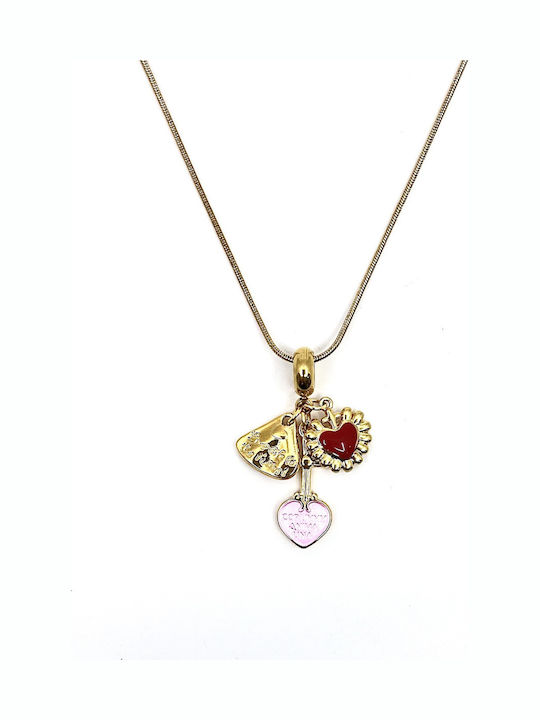 Dorian Gray Necklace From Gold Plated Steel