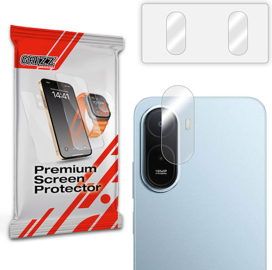 Set 2 Grizzglass Hybridglass Camera Lens Protectors Compatible Xiaomi Redmi A7 Pro Transparent