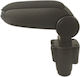 Car Armrest Box Dacia Sandero 2018+ Logan 2 Facelift 2017+ Black Textile Cover