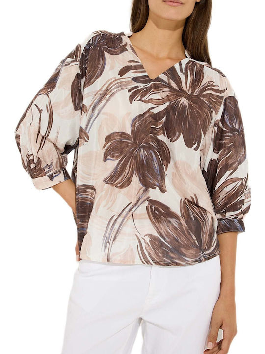 MORE & MORE Brown Blouse
