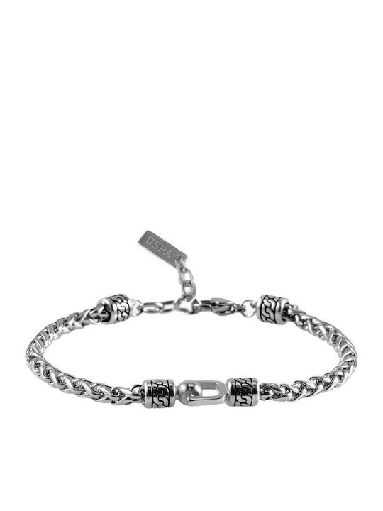 U.S. Polo Assn. Men's Bracelet Made of Steel 20cm