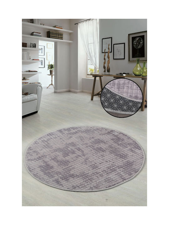 SteweHome Αντιολισθητικό Χαλί Στρογγυλό Stewehome Φ100cm