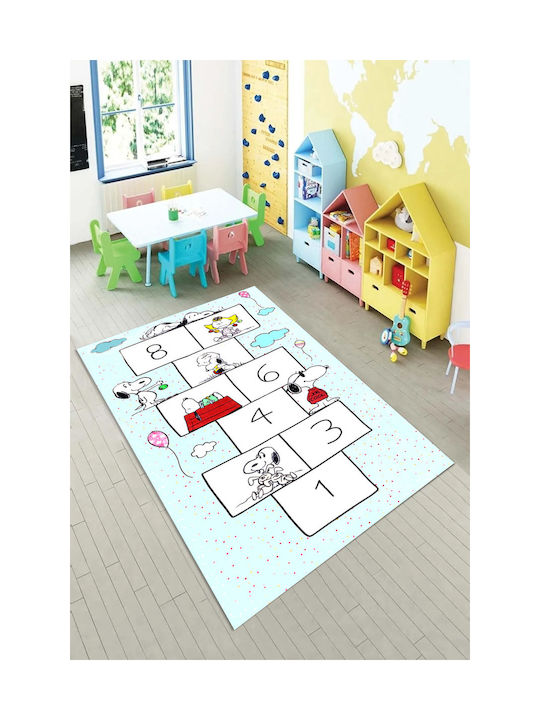 SteweHome Παιδικό Χαλί Γαλάζιο 120x180cm Πάχους 60mm SteweHome Παιδικό Χαλί Γαλάζιο 120x180cm Πάχους 60mm