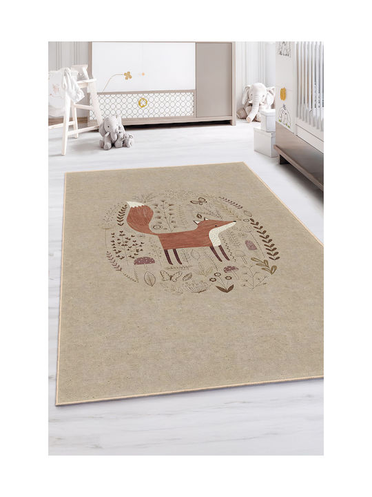 SteweHome Kids Rug Brown 120x200cm Thickness 60mm