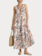 Sommer Midi Damenkleid