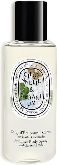 Diptyque Citronnelle & Géranium Body Mist 100ml