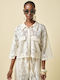 Long Sleeve Women's Shirt Crochet
