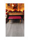 Living Room Wooden Scandinavian Style Stool 35x90x35cm