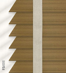 FS Wooden Brown Blind 100x100 cm AN-72