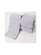 SteweHome Set of Cotton Bath Mats STE-024697-V51014 Gray 50x70cm 3 Pieces