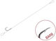 Delphin Flr Buclă Cadru Lungime 8 Cm Diametru 0,22 Mm Mărime Cârlig 8 Fluorocarbon