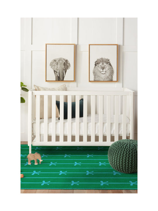 SteweHome Kids Cotton Blue Rug 80x150cm Thickness 90mm