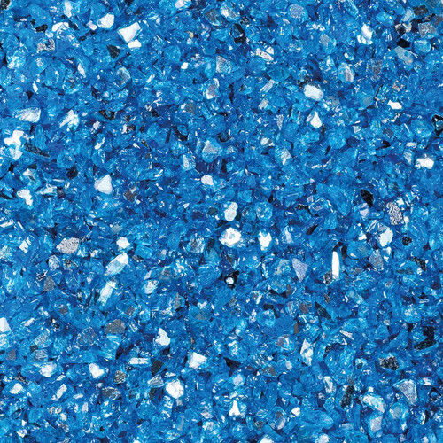 Decorative Glass Stones 1-4 Mm 200gr Light Blue