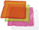 Organza Misineză Creponată Pătrată 50x50cm 100buc Ot174-50
