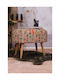 Wooden Multicolour Living Room Stools