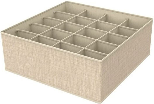 Fabric Storage Case for Clothes / Belts / Socks / Underwear / Ties 32x32x10cm