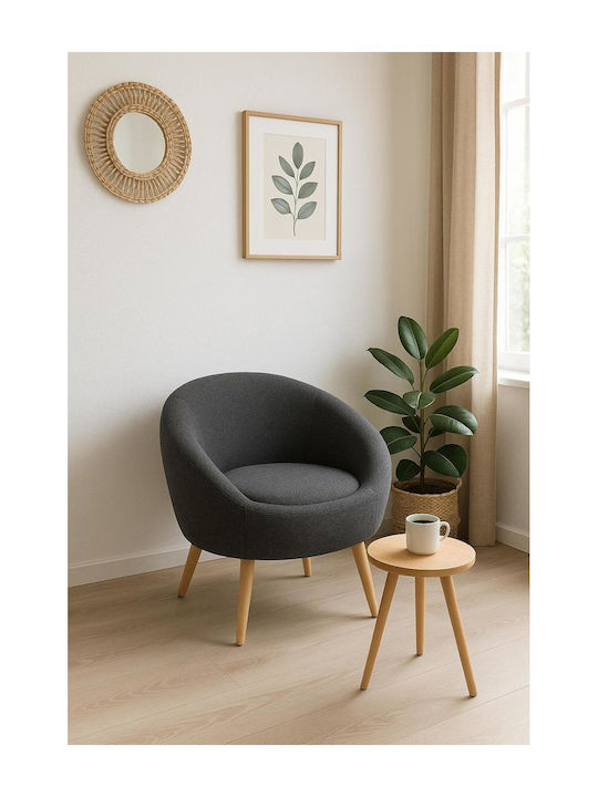 SteweHome Πολυθρόne Modern 70x70x70cm