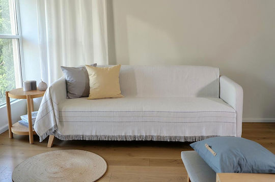 GM Home Liso Armchair Throw 180x180cm Beige