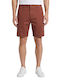 Herren Shorts Chino Braune