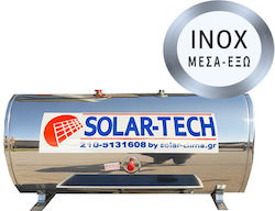 Solar-Tech Solar-Warmwasserspeichertank 120l Inox Dreifache Energie