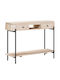 Table Made of Solid Wood White 100x30x76cm