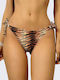 Bikini Brazil με Κορδονάκια Zebra
