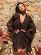 Sommer Mini Damenkleid mit Rüschen Chocolate Cake