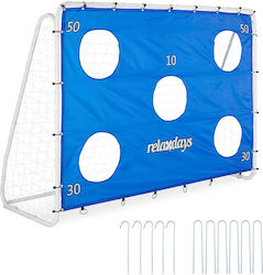 Relaxdays Fußballtor 170x235x85cm
